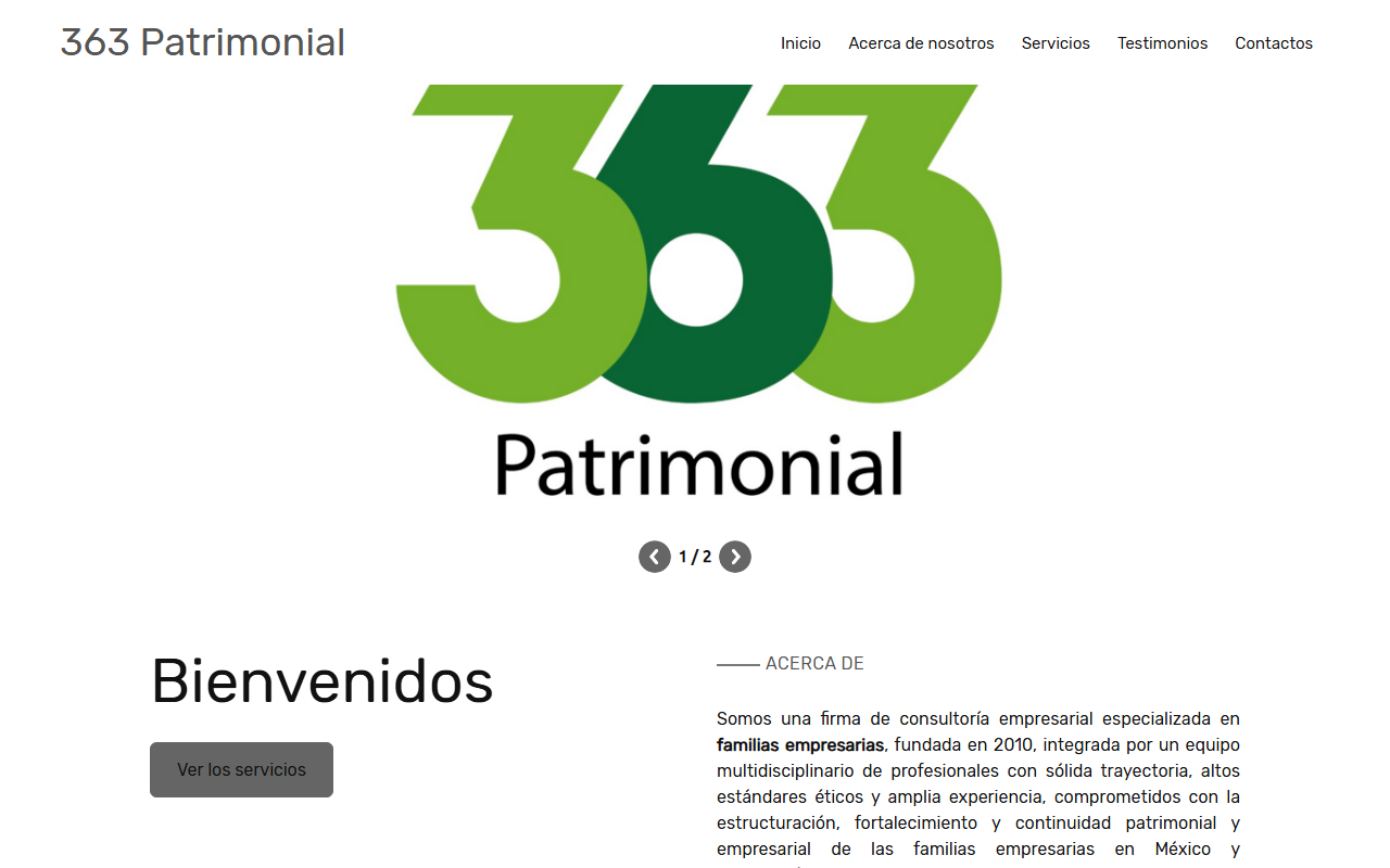 363patrimonial.com screenshot