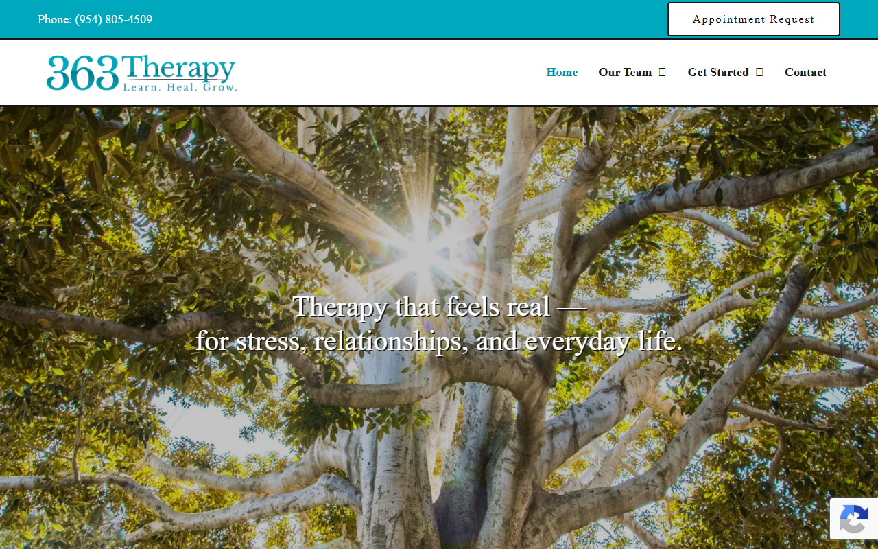363therapy.com screenshot