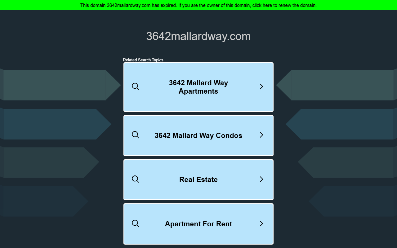 3642mallardway.com screenshot