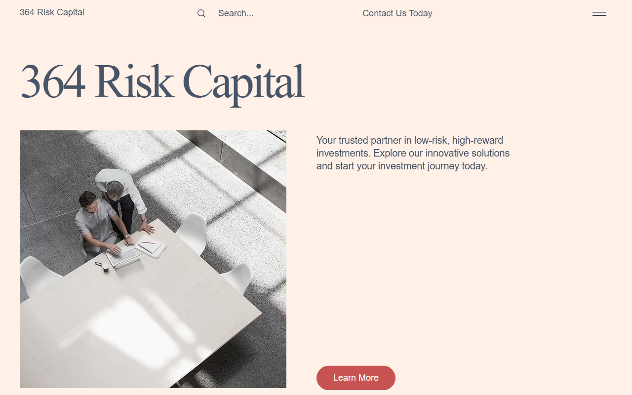 364riskcapital.com screenshot