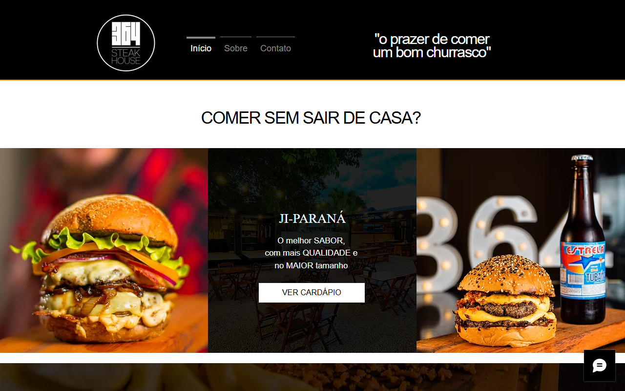 364steakhouse.com screenshot