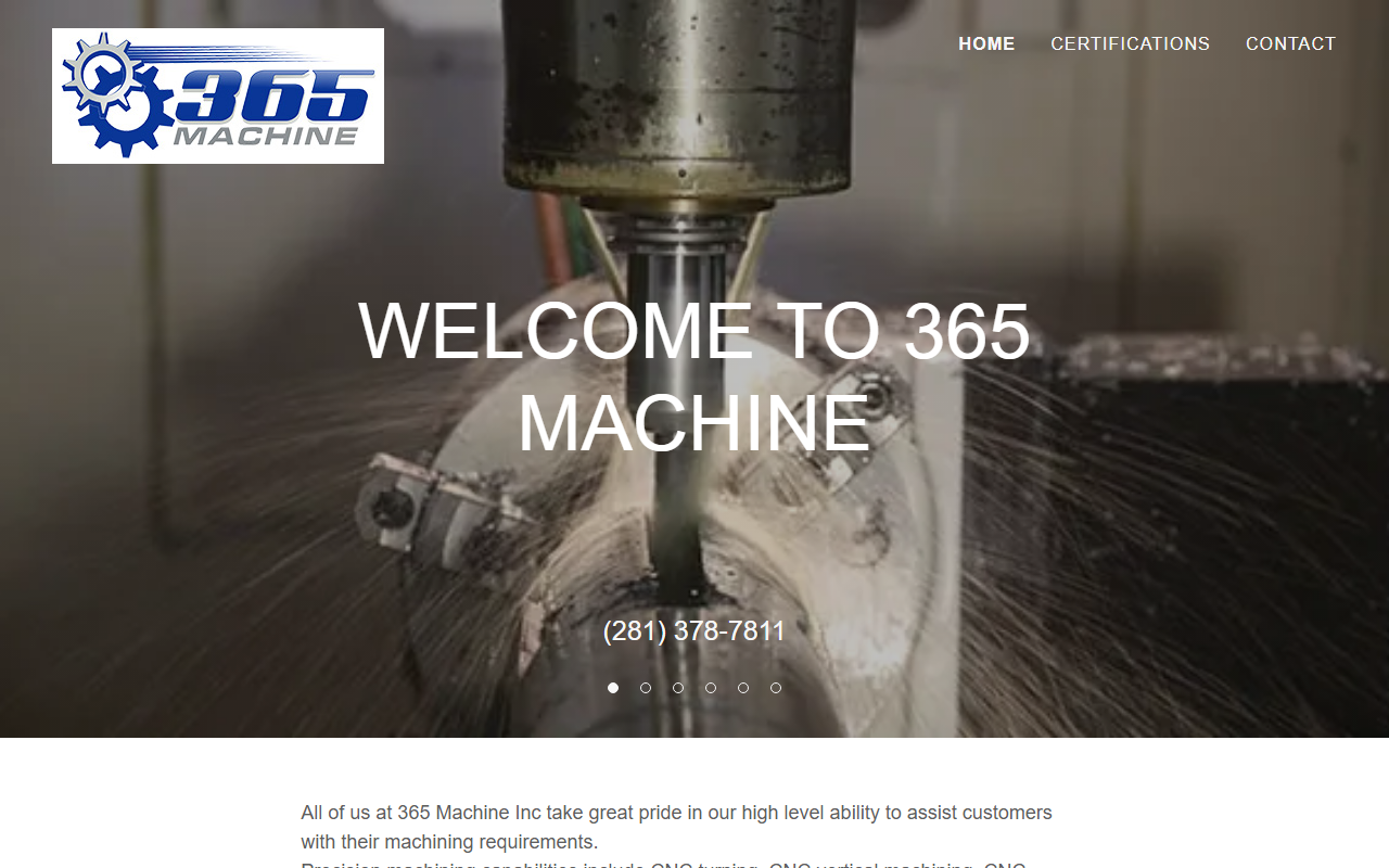 365-machine.com screenshot