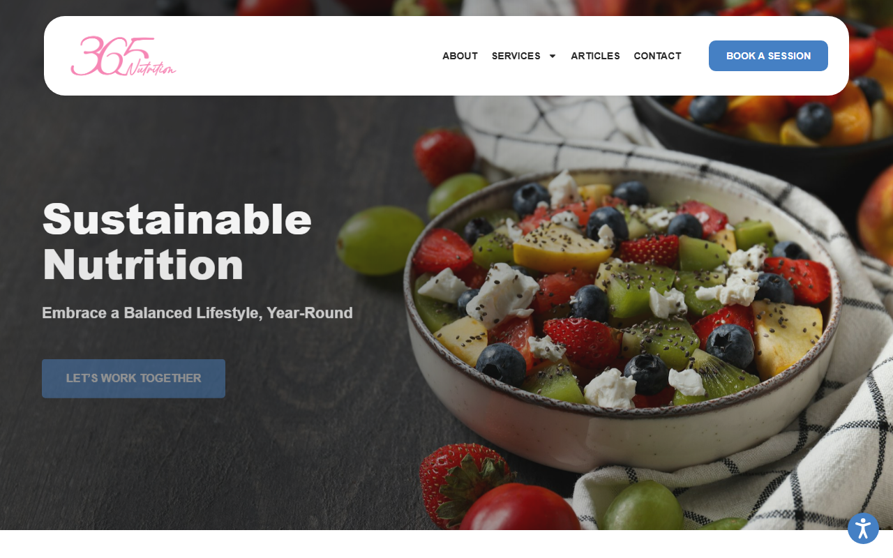 365-nutrition.com screenshot