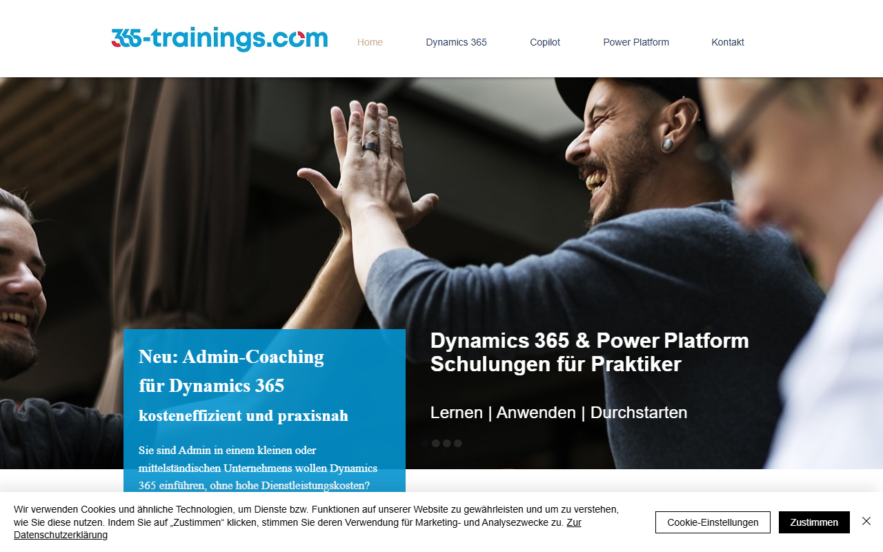365-trainings.com screenshot