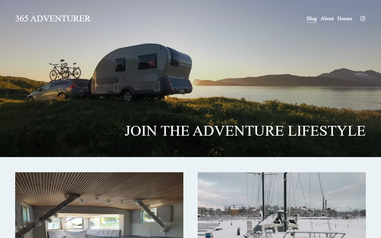 365adventurer.com screenshot