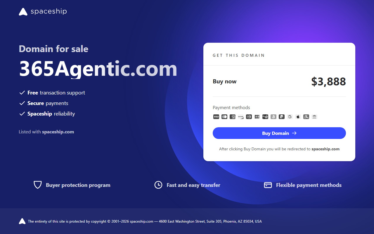 365agentic.com screenshot