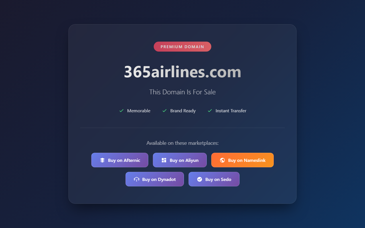 365airlines.com screenshot