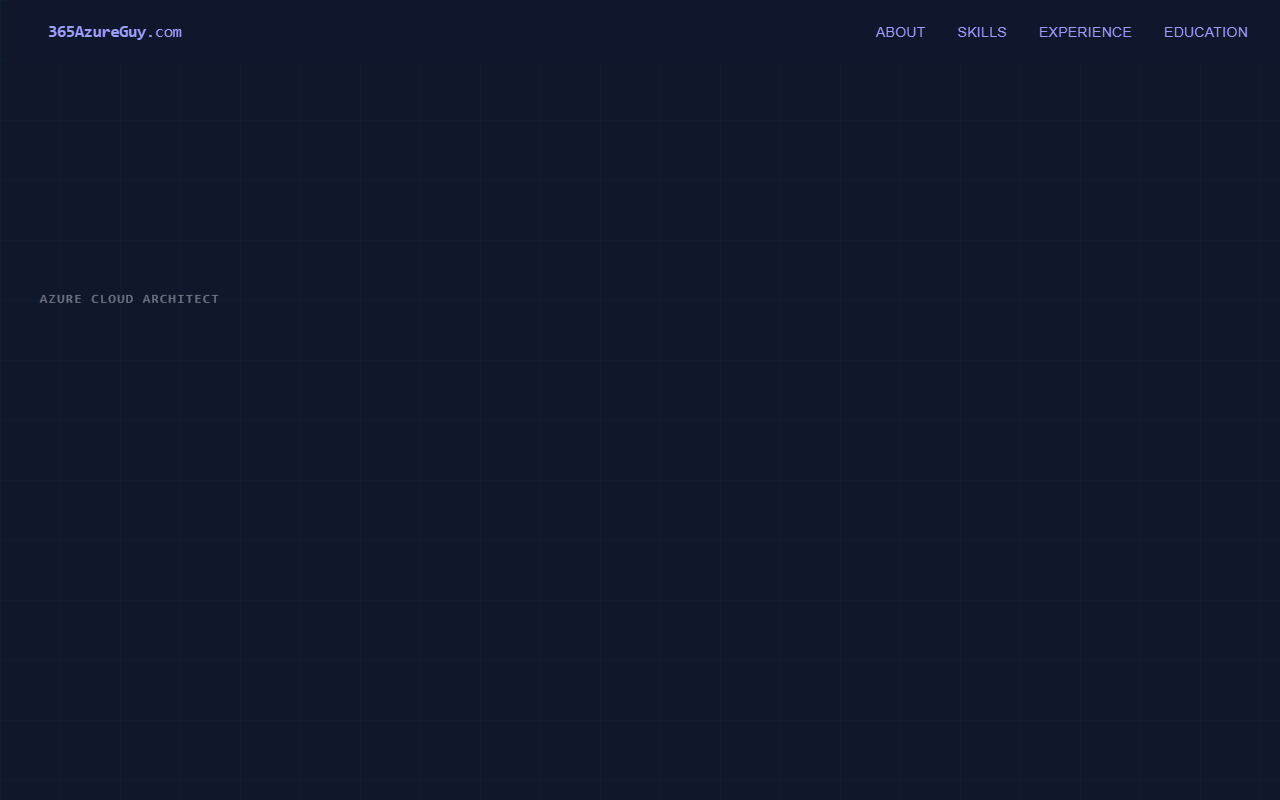 365azureguy.com screenshot