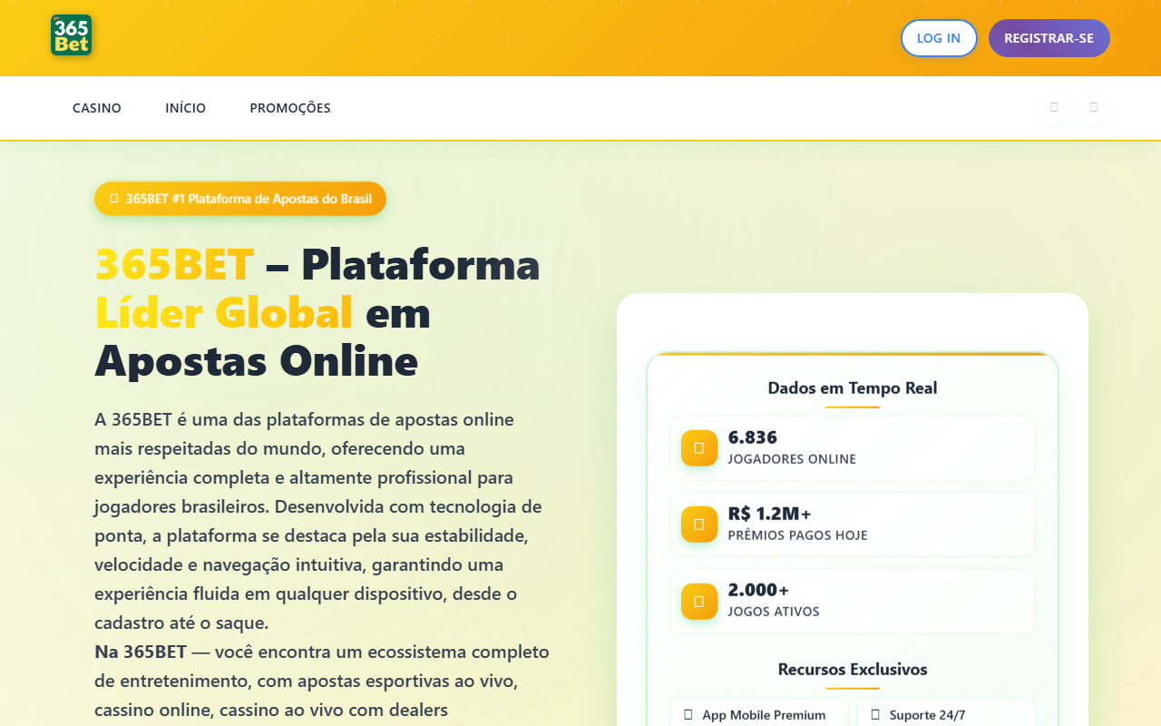 365bet-brazil.com screenshot