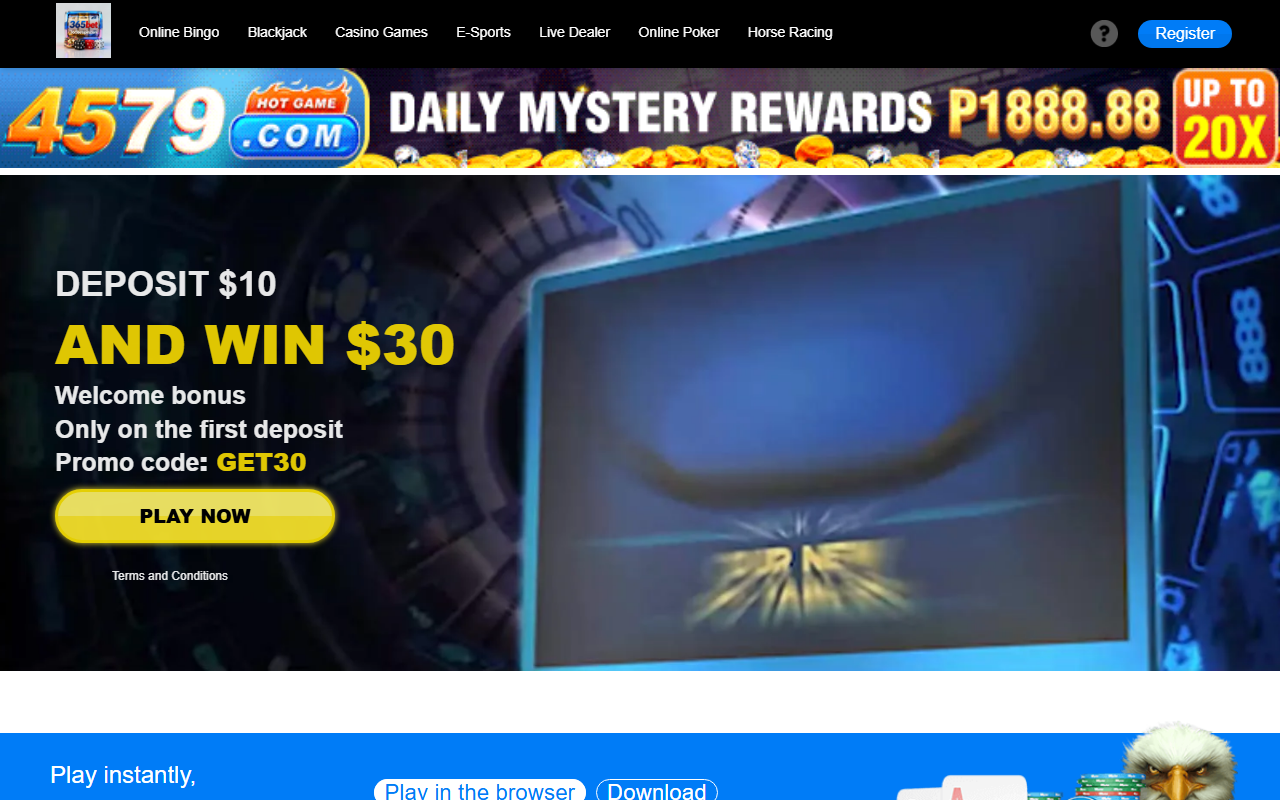 365betspin.com screenshot