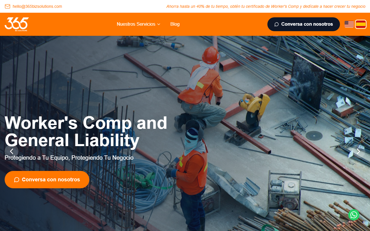 365bizsolutions.com screenshot