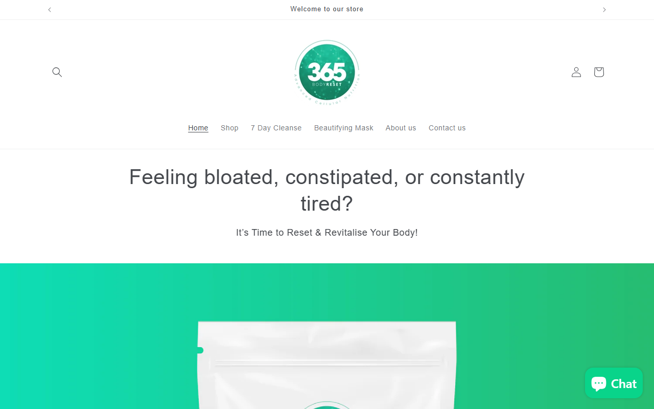 365bodyreset.com screenshot