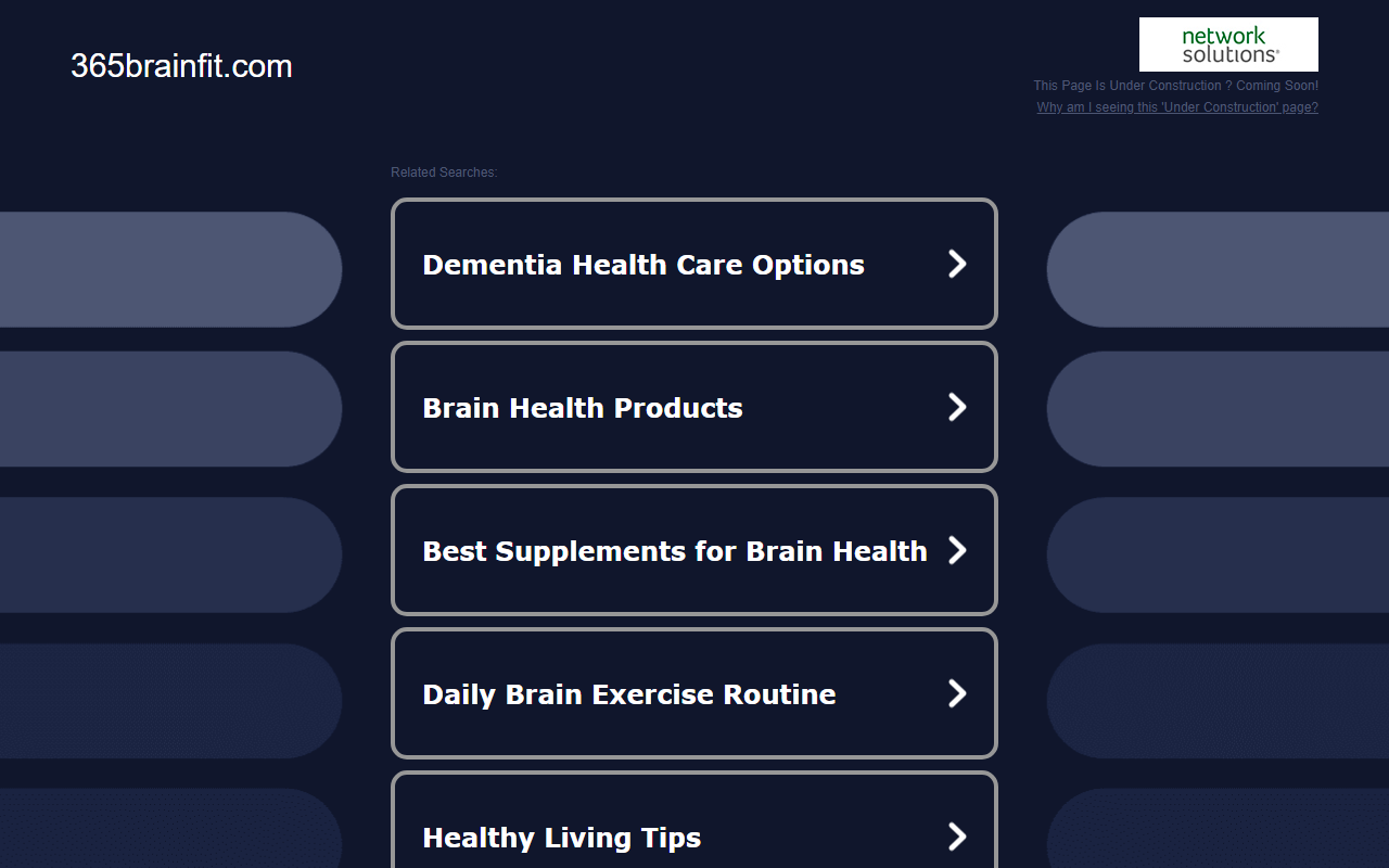 365brainfit.com screenshot