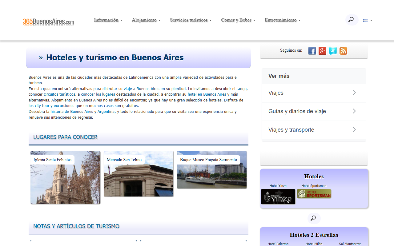365buenosaires.com screenshot