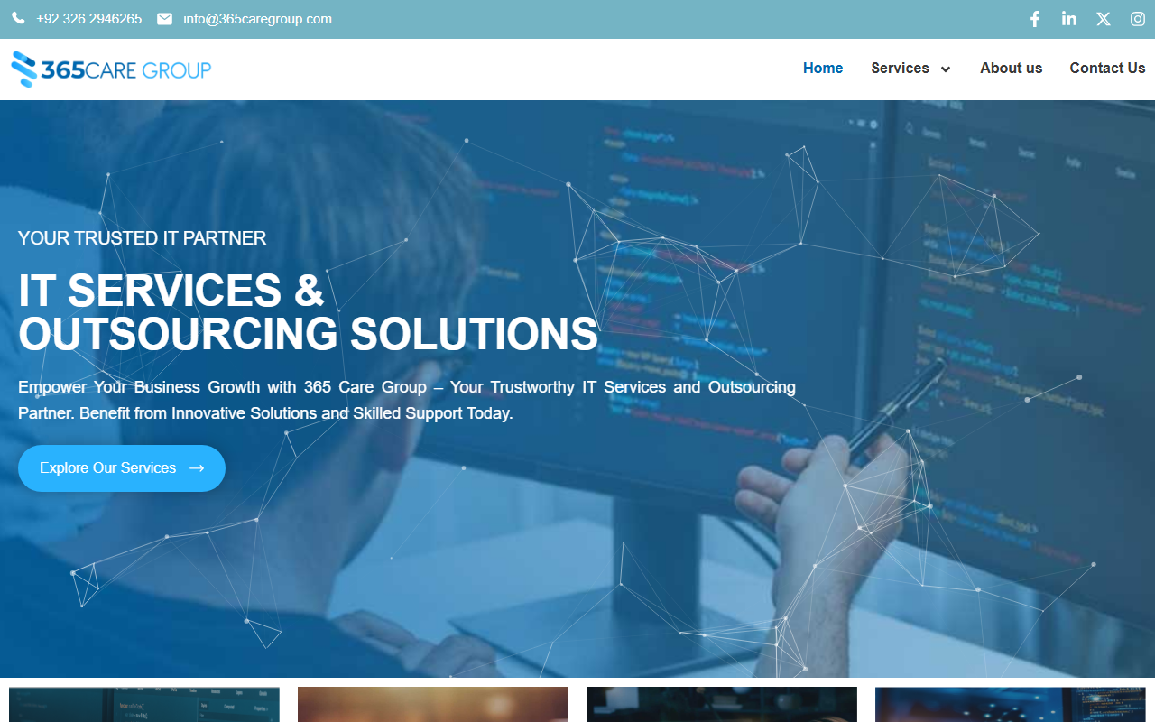 365caregroup.com screenshot