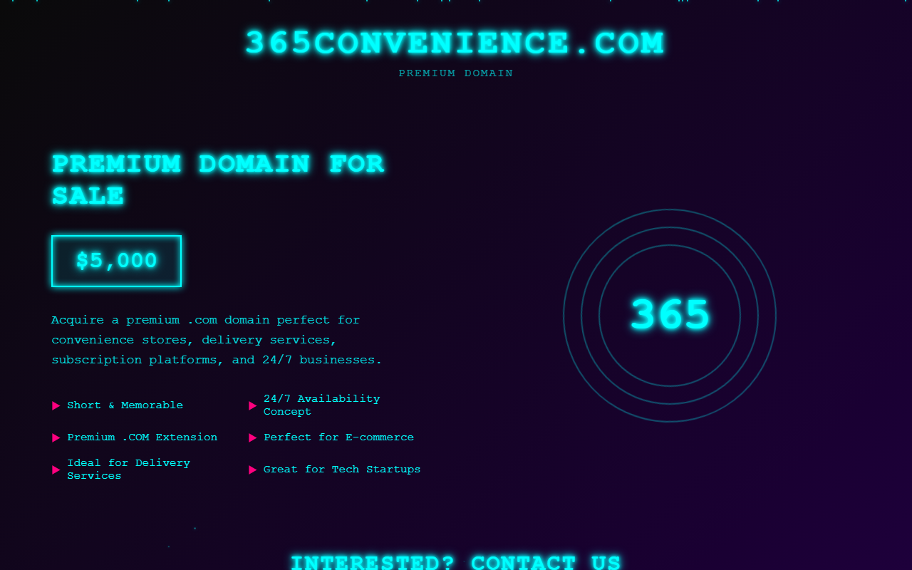 365convenience.com screenshot