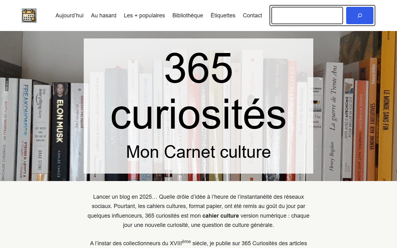 365curiosites.com screenshot