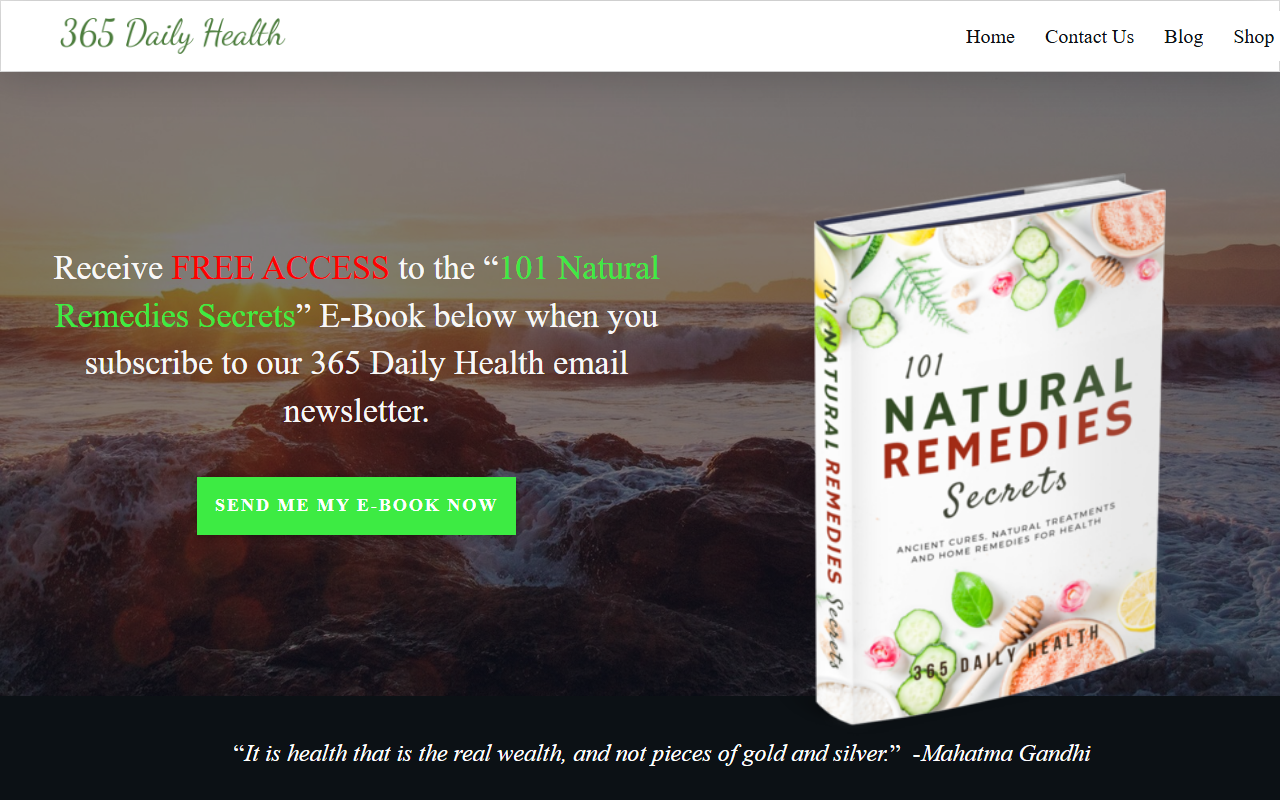 365dailyhealth.com screenshot