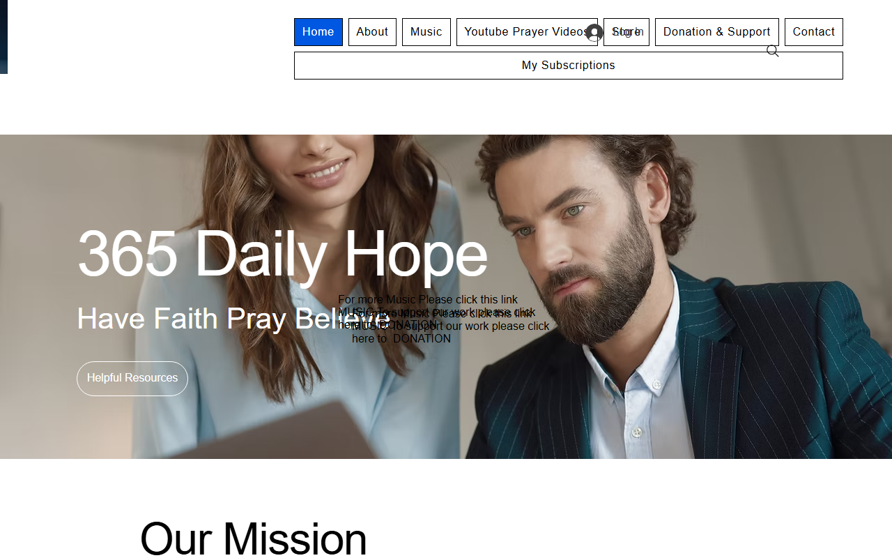 365dailyhope.com screenshot