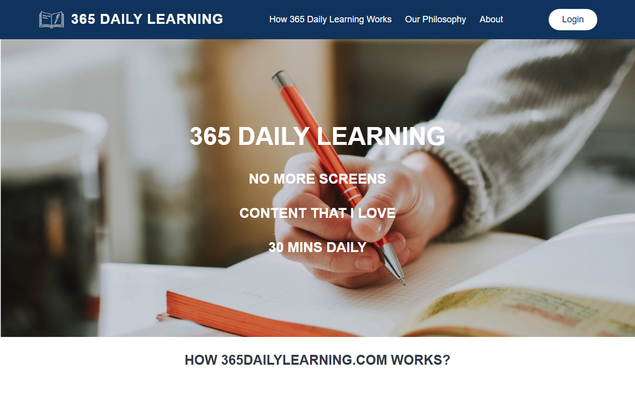 365dailylearning.com screenshot