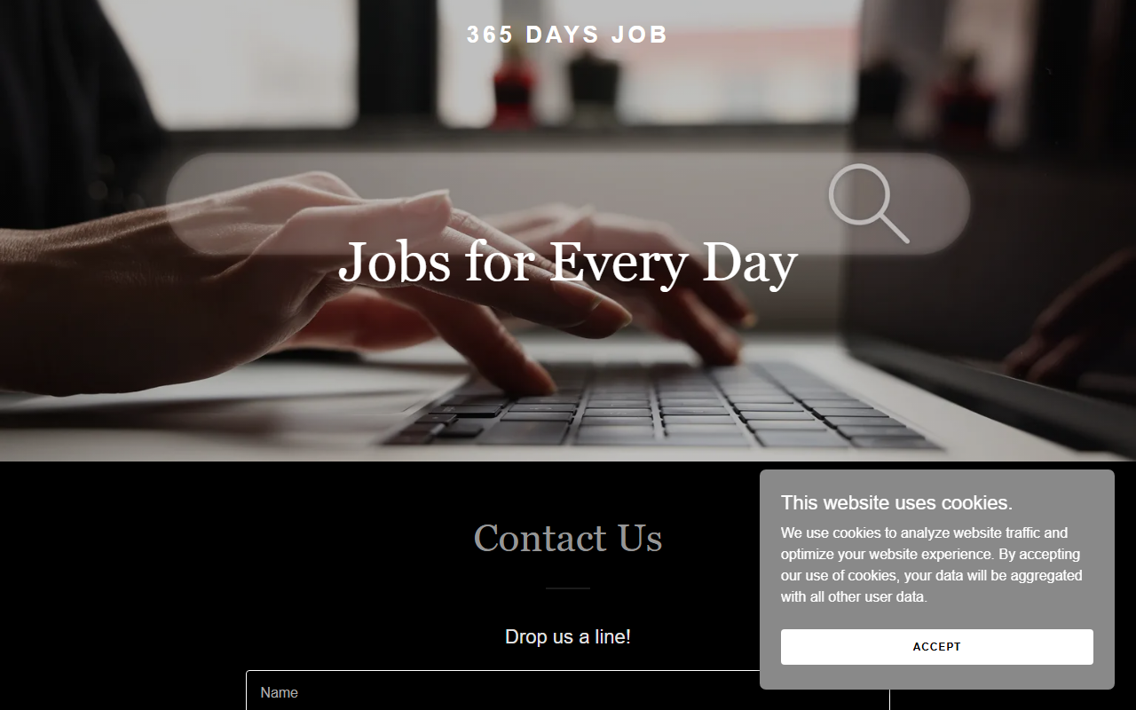 365daysjob.com screenshot