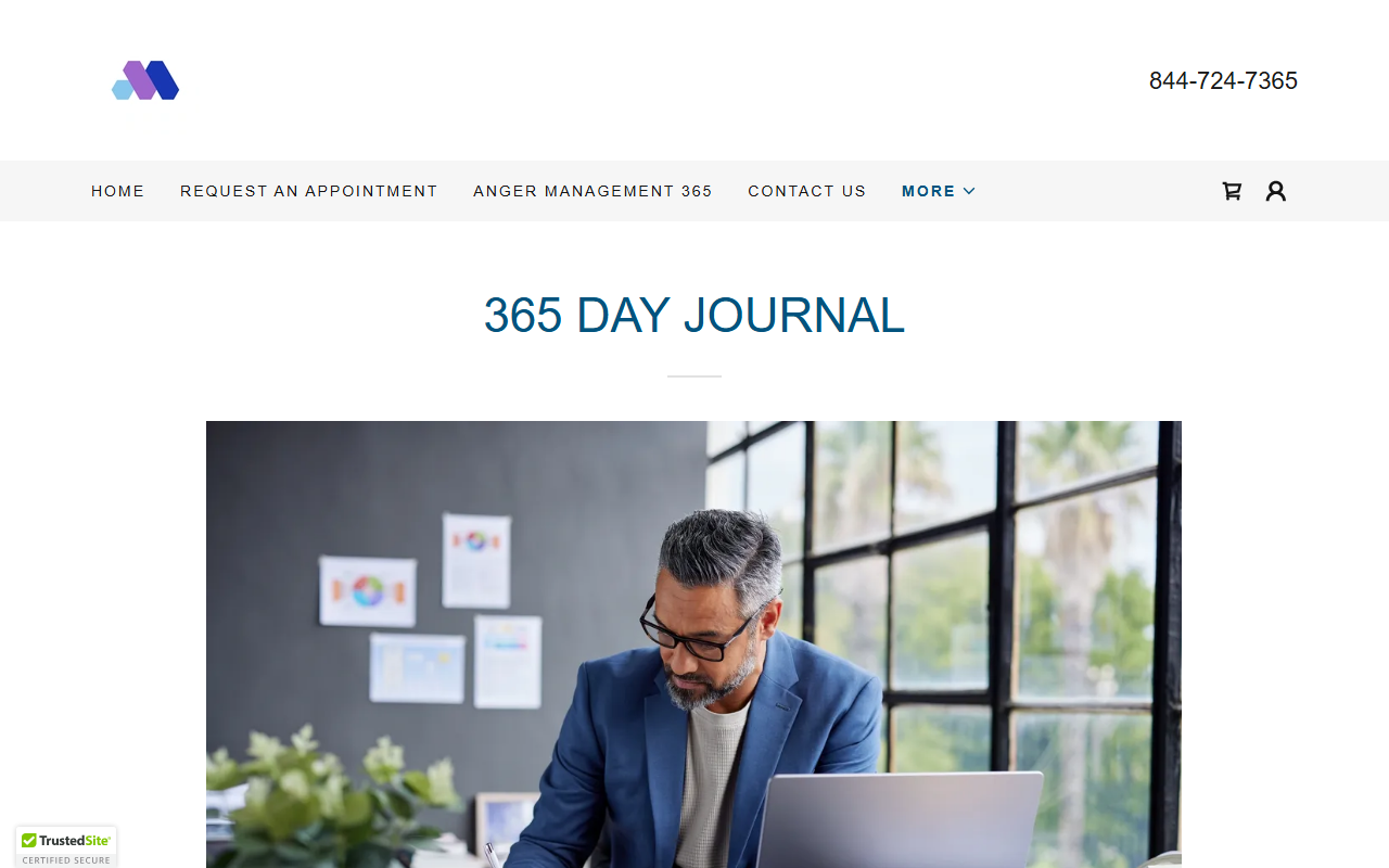 365daysnotebook.com screenshot