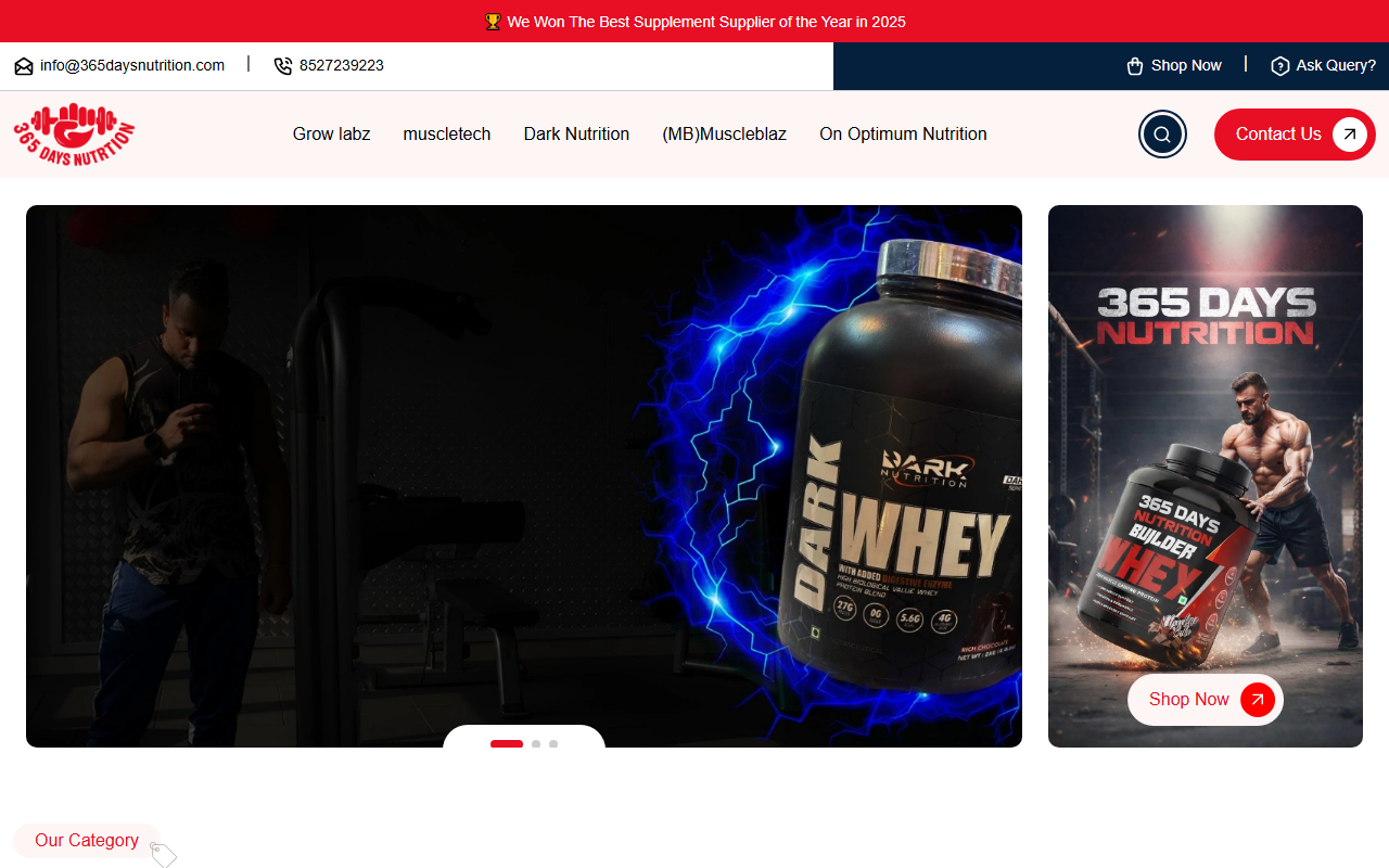 365daysnutrition.com screenshot