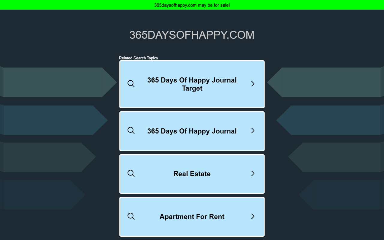 365daysofhappy.com screenshot