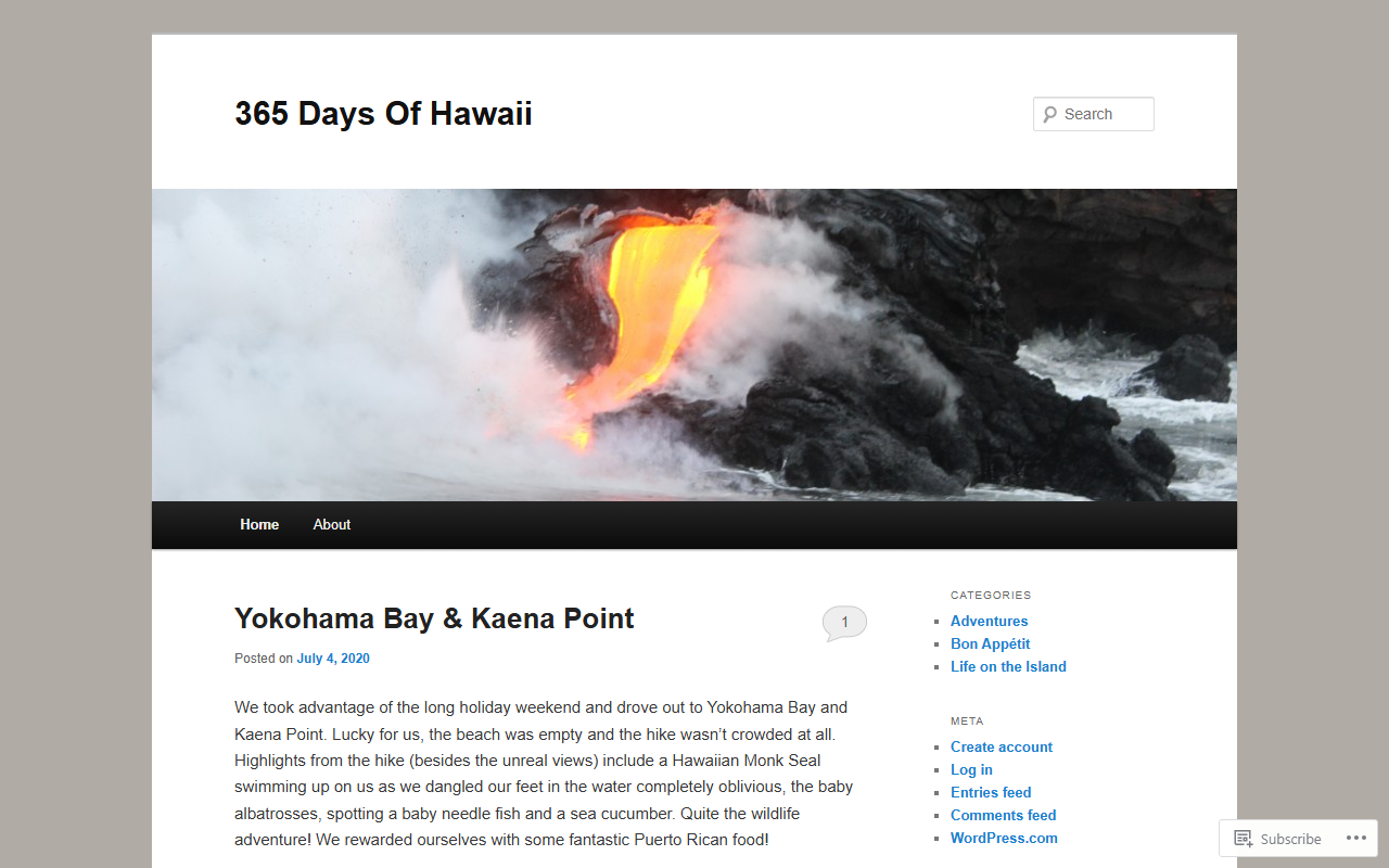 365daysofhawaii.com screenshot