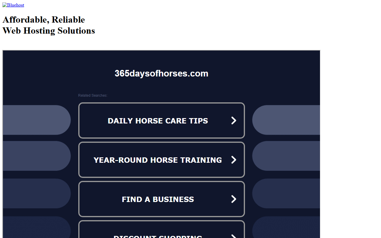 365daysofhorses.com screenshot