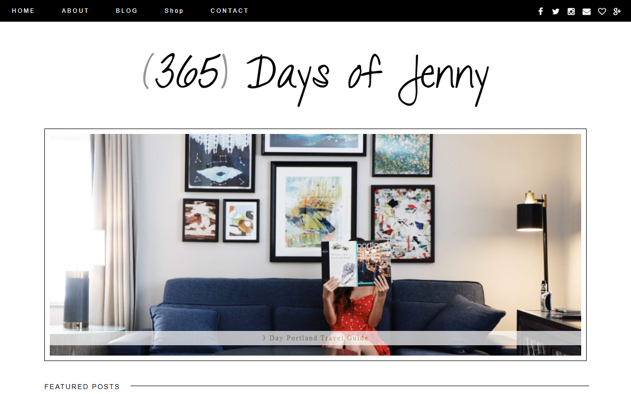 365daysofjenny.com screenshot