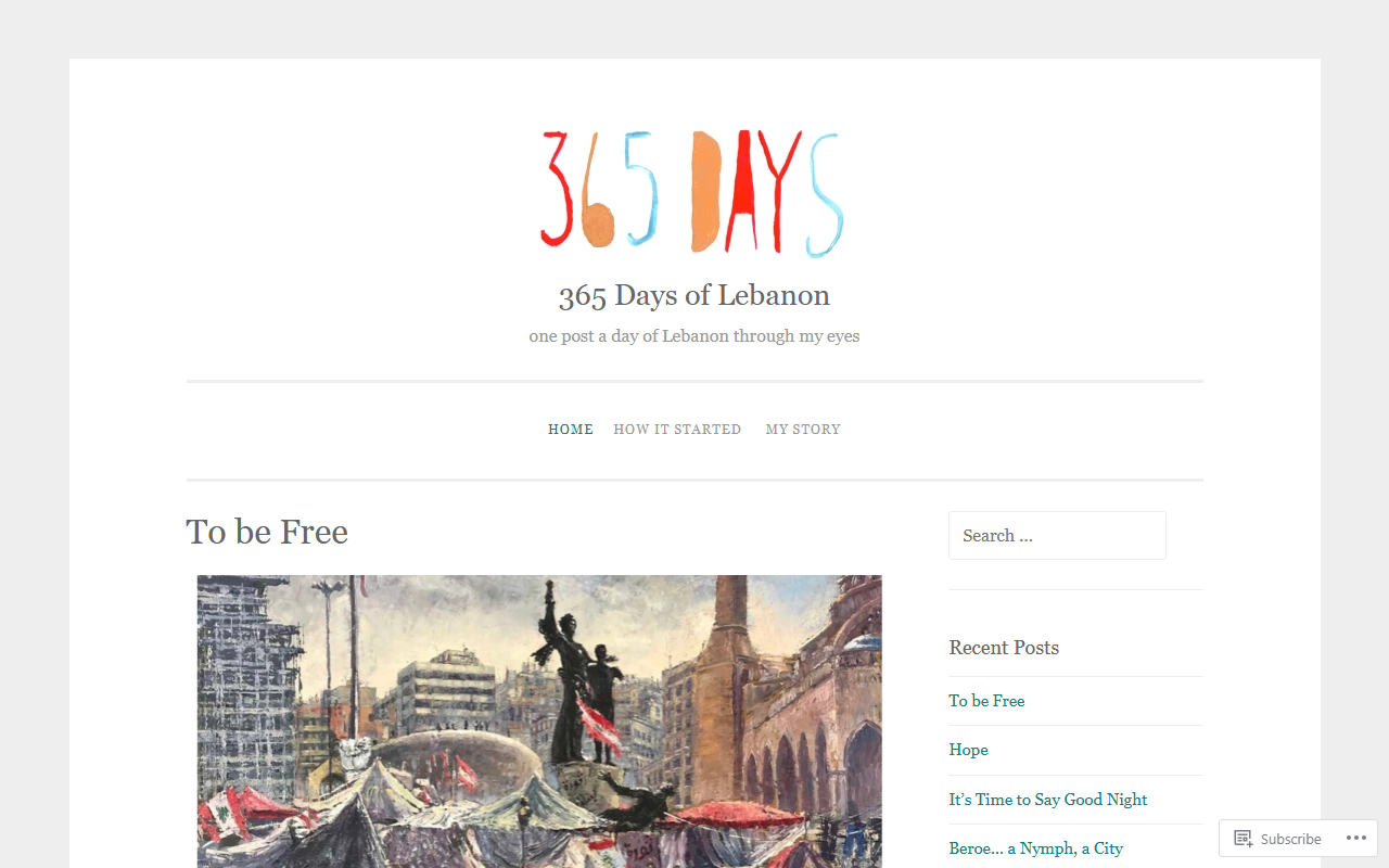 365daysoflebanon.com screenshot