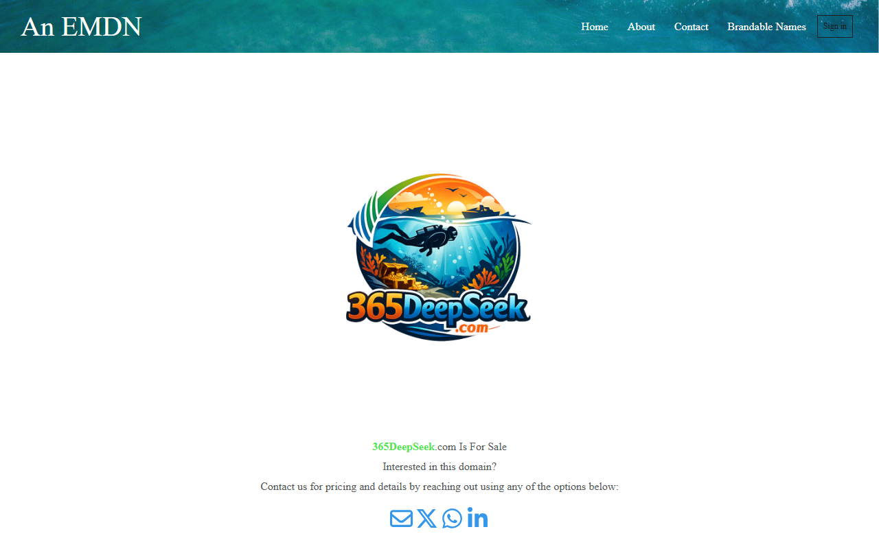 365deepseek.com screenshot