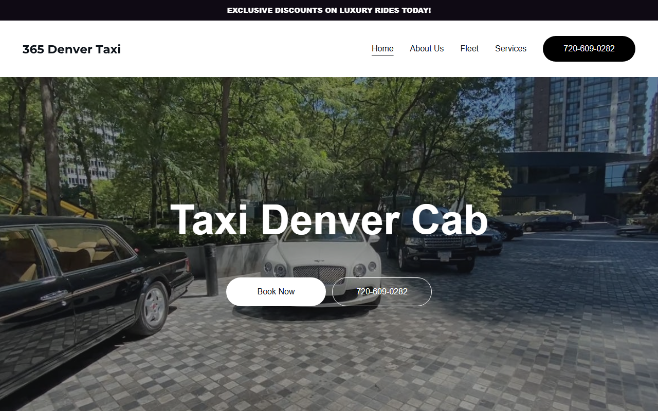 365denvertaxi.com screenshot