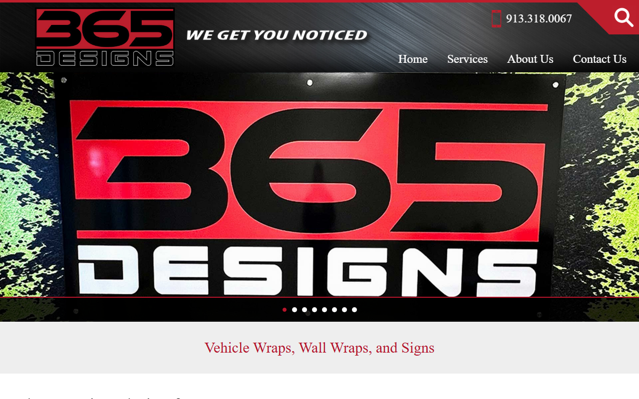 365designskc.com screenshot