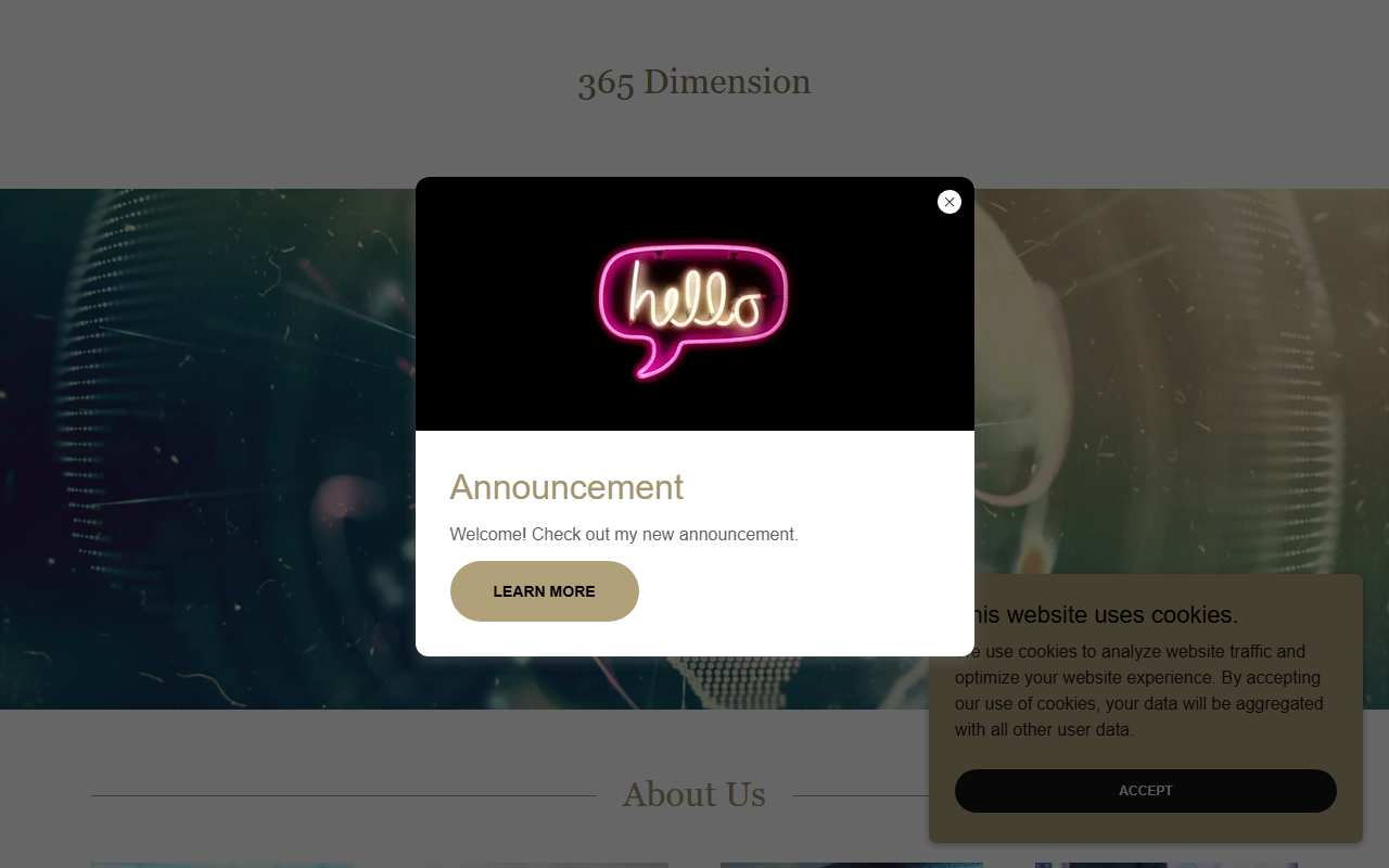 365dimension.com screenshot