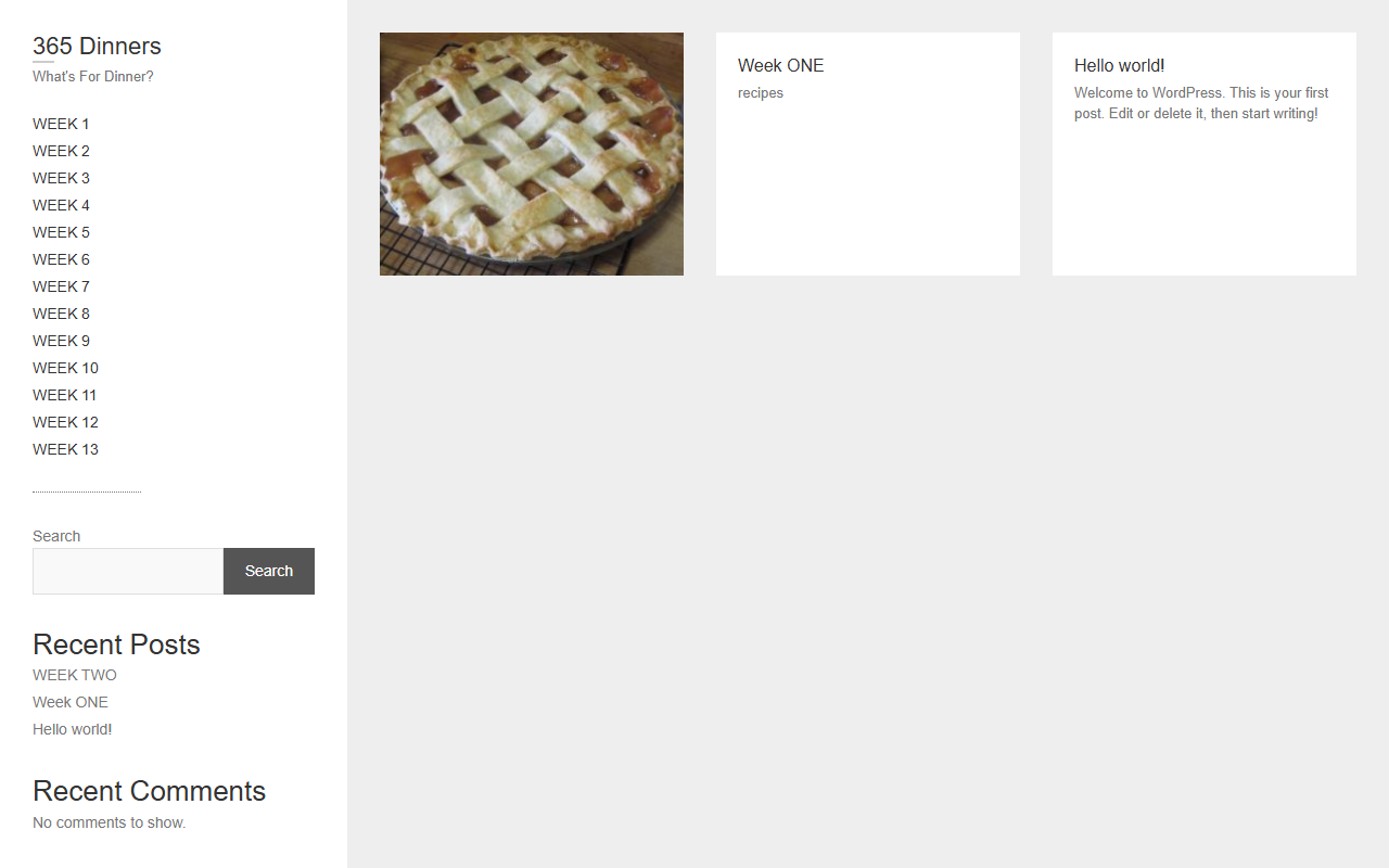 365dinners.com screenshot