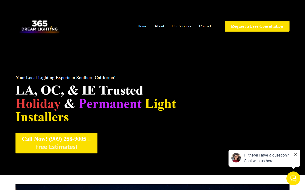 365dreamlighting.com screenshot