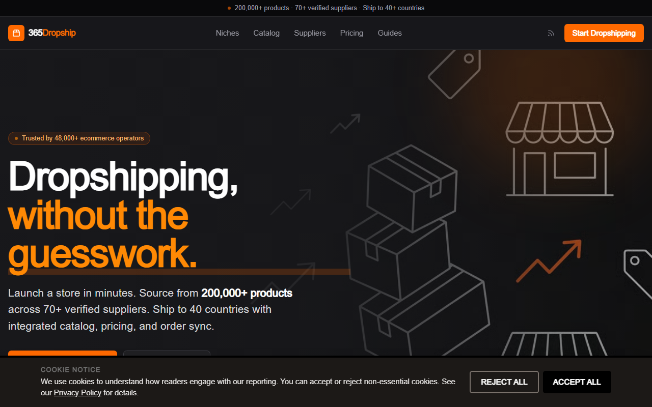 365dropship.com screenshot