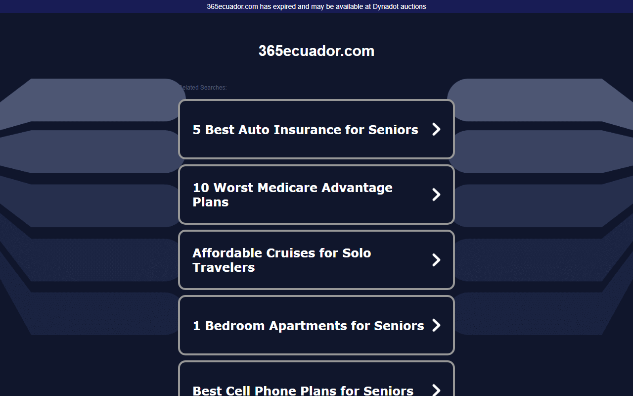 365ecuador.com screenshot
