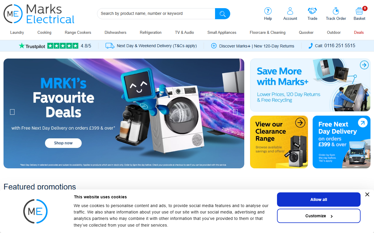 365electrical.com screenshot