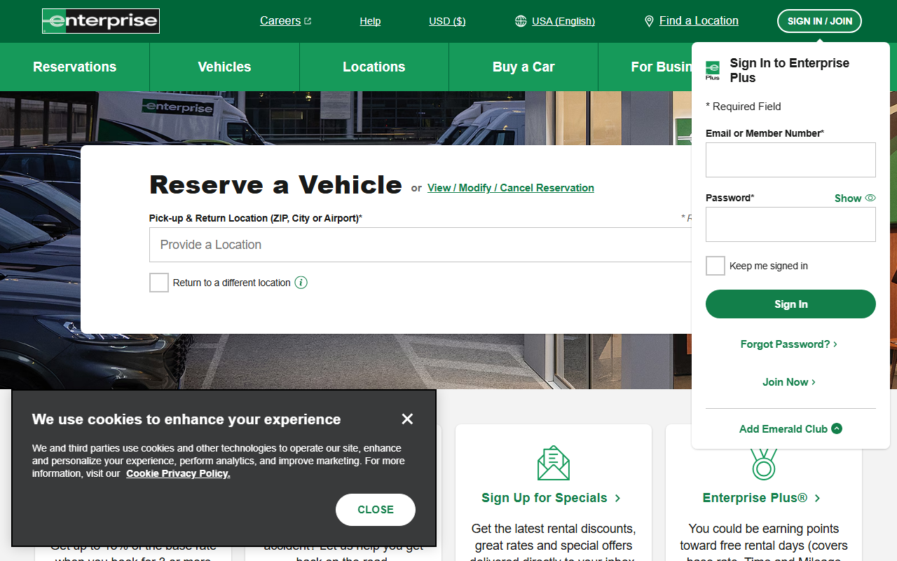 365enterprise.com screenshot