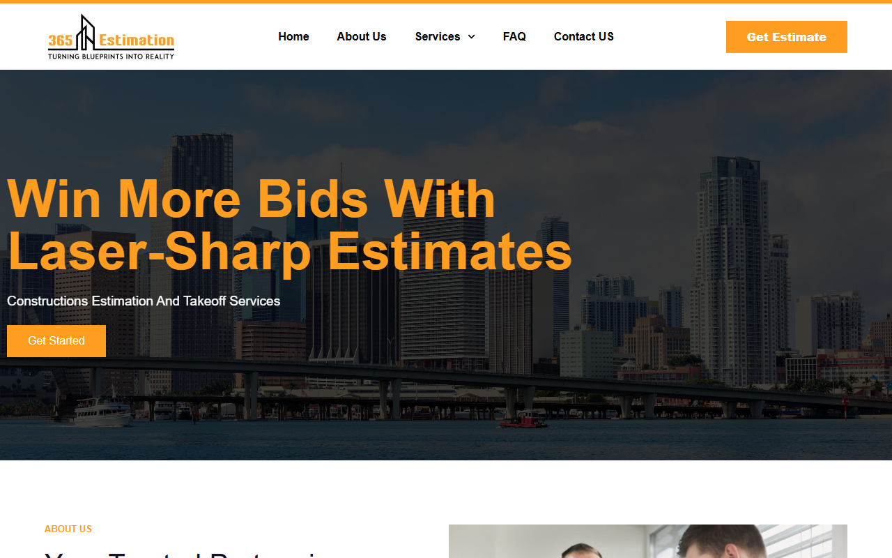 365estimation.com screenshot