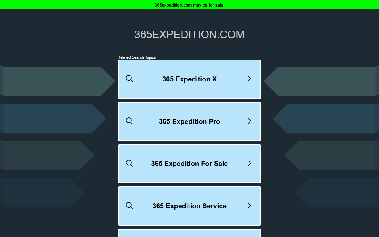 365expedition.com screenshot
