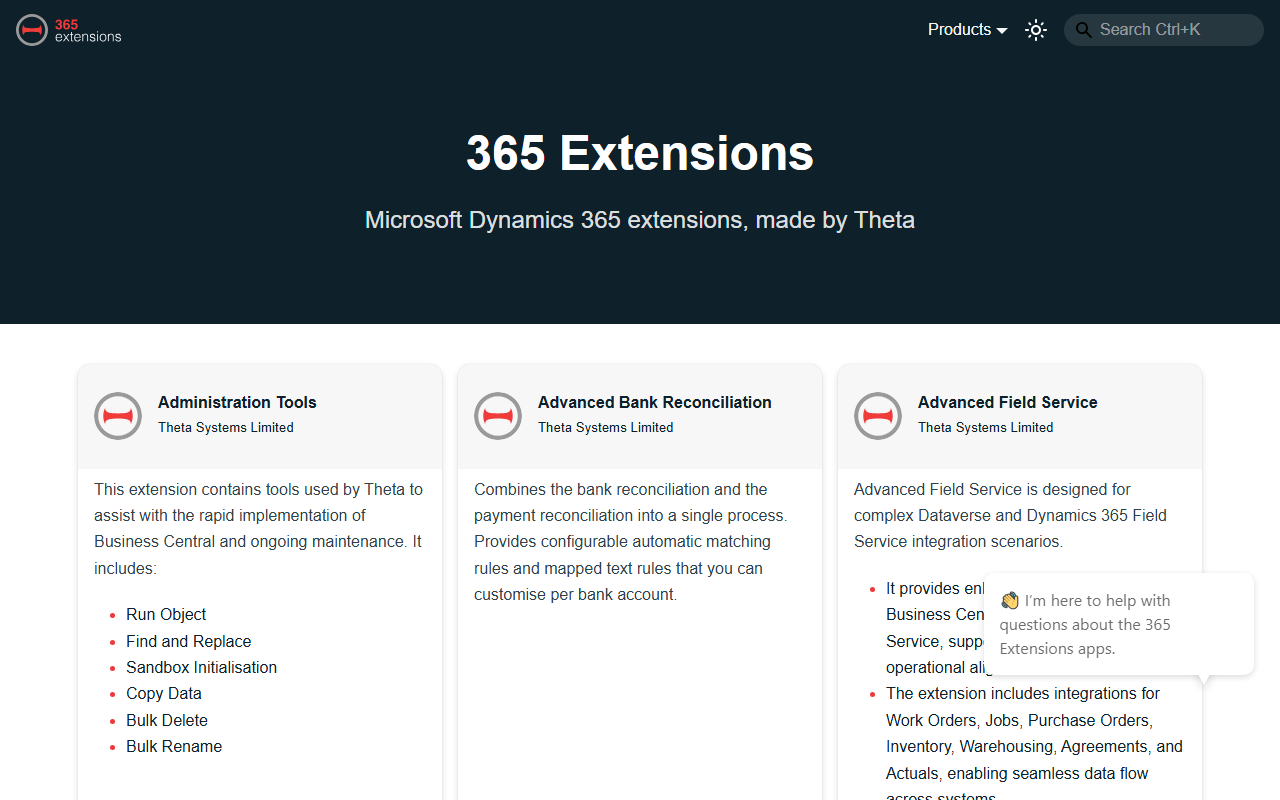365extensions.com screenshot