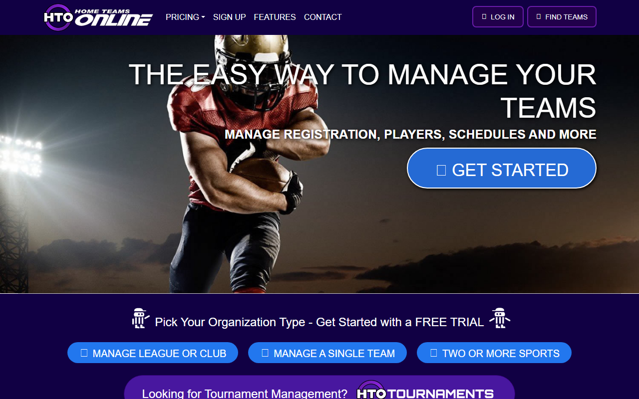 365flagfootball.com screenshot