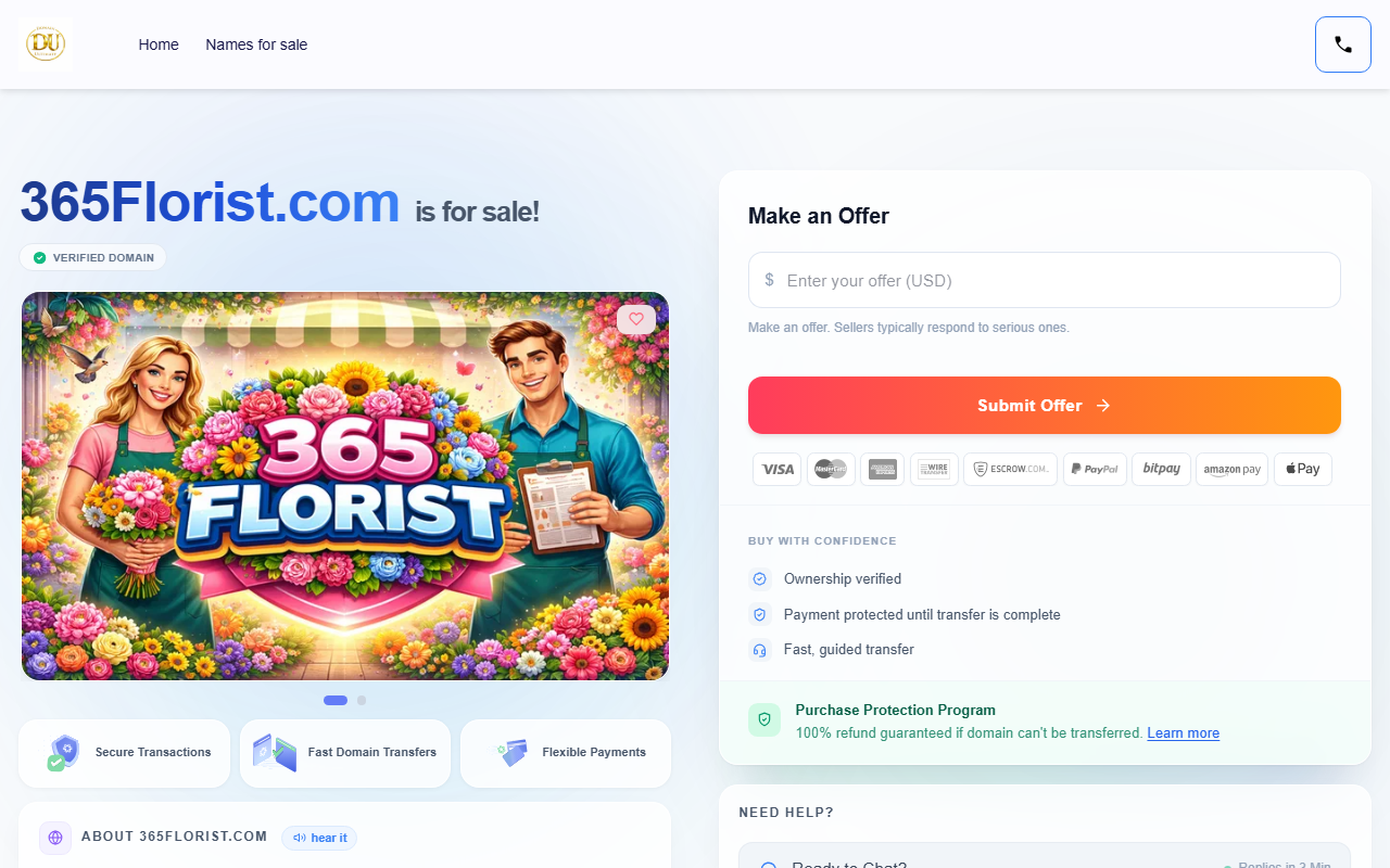 365florist.com screenshot
