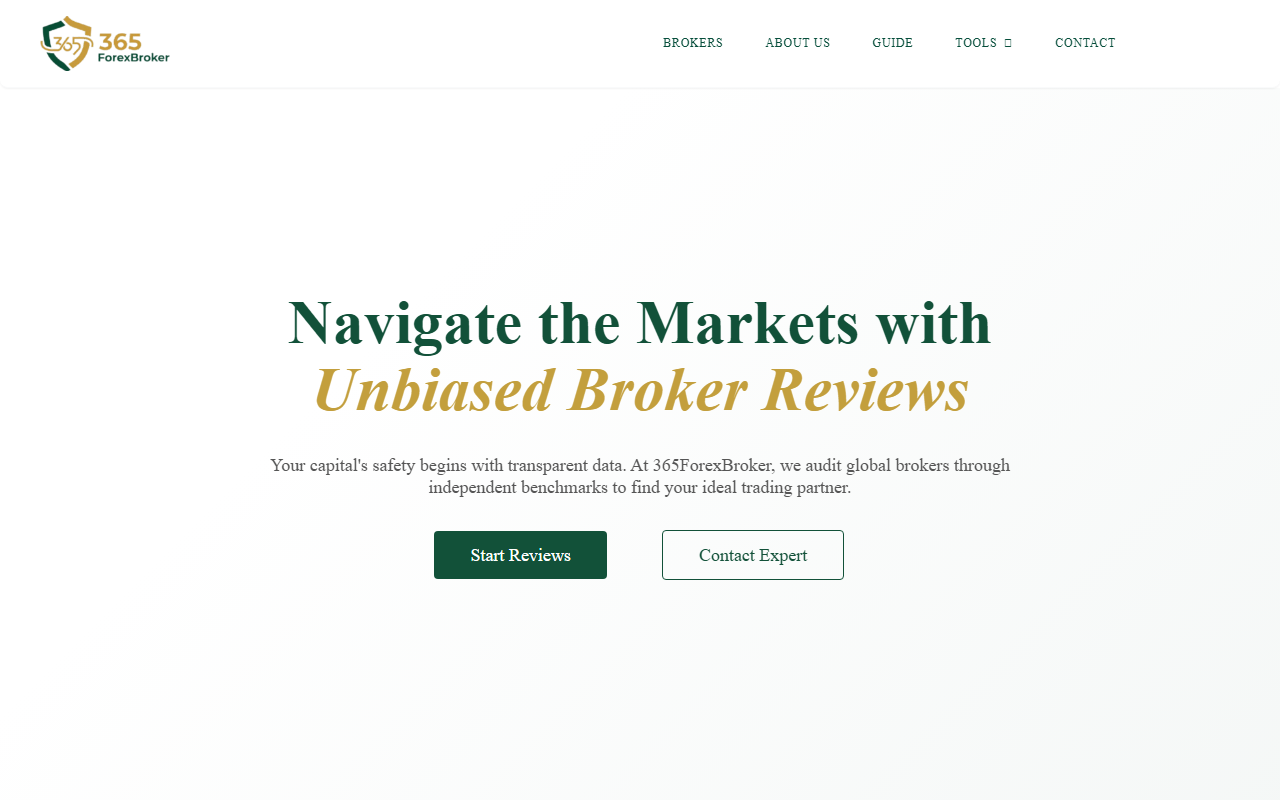 365forexbroker.com screenshot