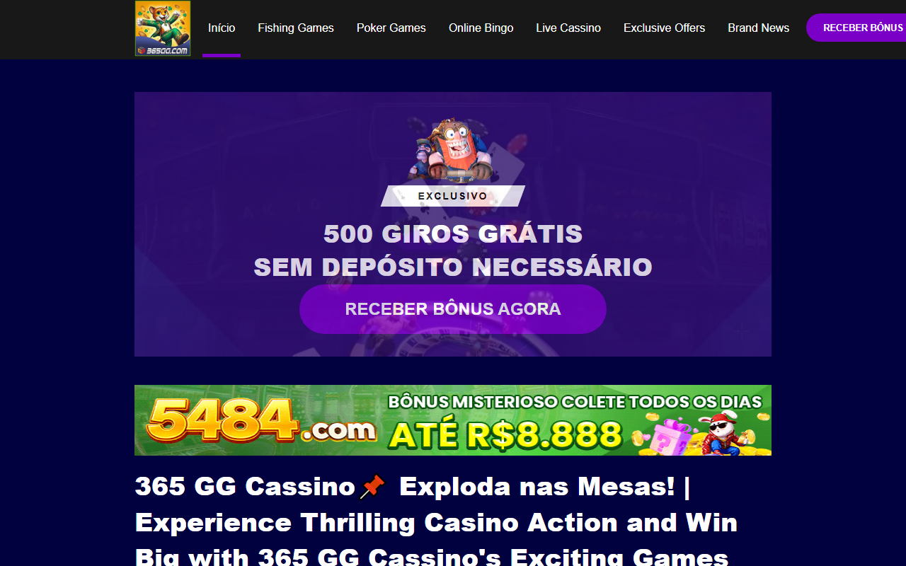365ggpoker.com screenshot