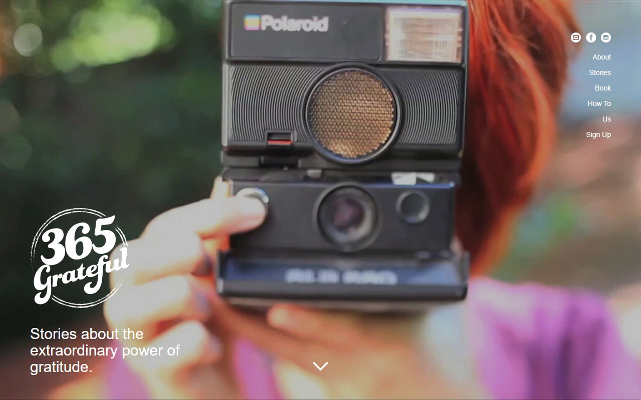 365grateful.com screenshot